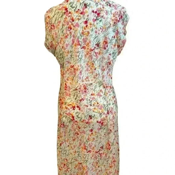 Floral Collared Midi Dress - Picture 5 of 7